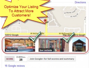 Optimized Google Business Photos Listing